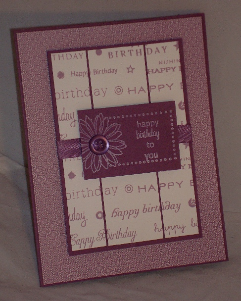 Another Birthday background card.