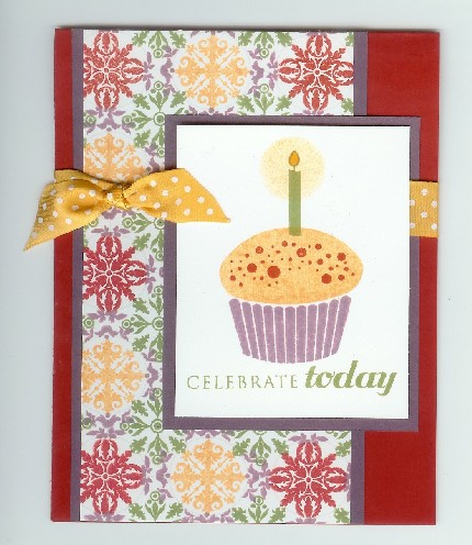 This card reminds me of the vibrant colors of Mexico.