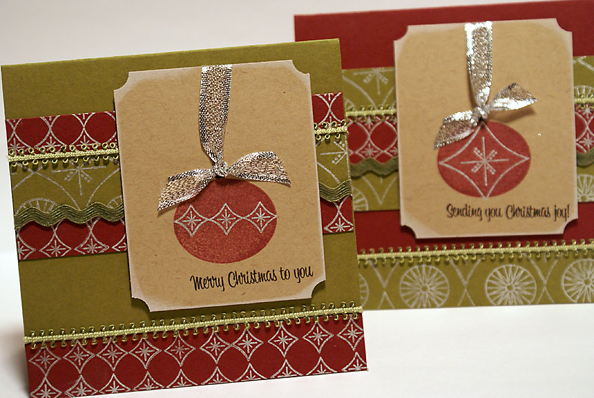 stamps: Vintage Ornaments, Vintage Ornament Additions (Papertrey Ink)<br />
<br />
ink:...