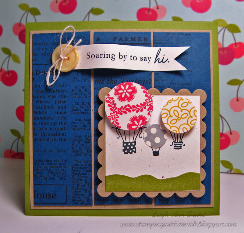 Leigh Ann Baird www.stampingwithannieb.blogspot.com