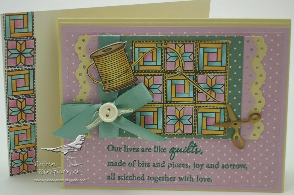 This is another of the cards in the folder.  I did basically the same things as the other card,...