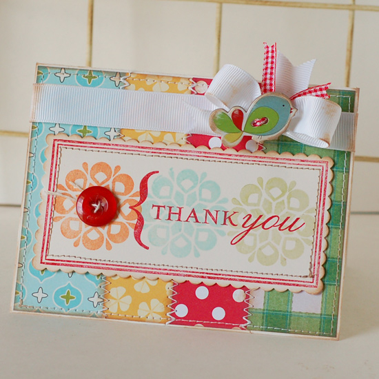 Stamps:  Giga Guidelines, Take Note<br />
Ink:  Pure Poppy, Orange Zest, Aqua Mist, Spring...