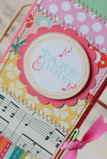 Stamps:  Take Note, Birds of a Feather, Scattered Showers Additions, Honey Bees<br />
Ink:...