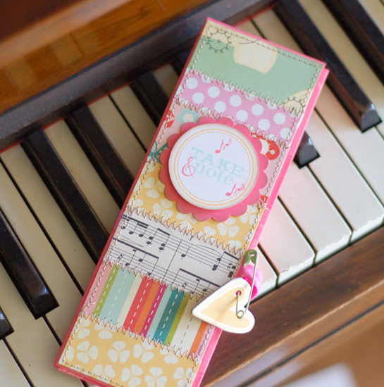 Stamps:  Take Note, Birds of a Feather, Scattered Showers Additions, Honey Bees<br />
Ink:...