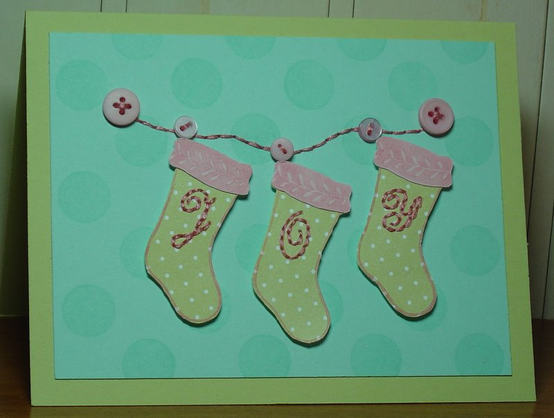 Cammie Murphree  sweetvioletspaperie.blogspot.com<br />
Stamps-Stocking Prints, Ambassador...