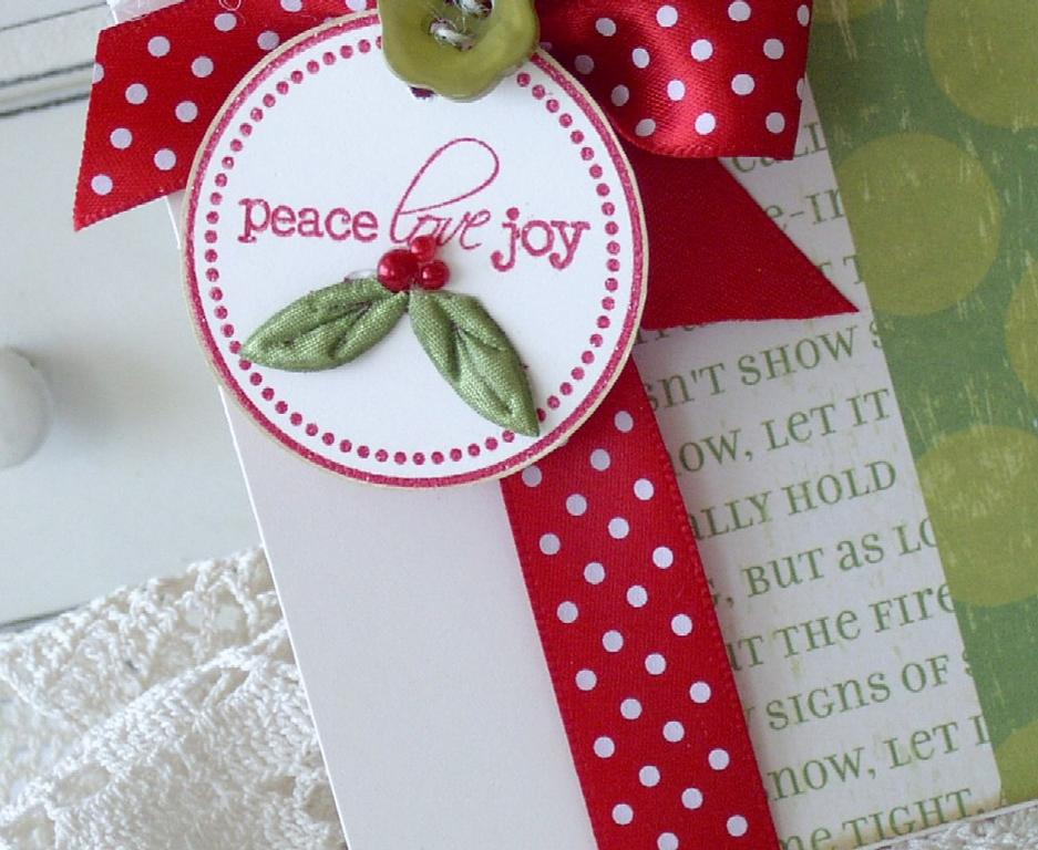 Papertrey Ink Supplies Used:<br />
Stamps:  <br />
2009 Holiday Tag Collection and Holiday...