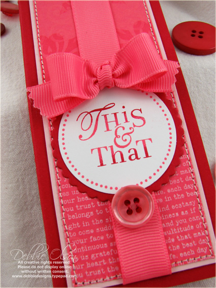 Notepad with Background Basics Text Style II<br />
Stamps: Take Note, Polka Dot Basics II,...