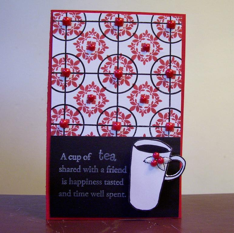 For Nichole's WCMD Challenges, this is tea in Japan!