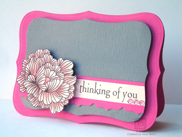 I made this for the &quot;Embellish the Cure with Blings&quot; challenge at the Embellish Magazine.