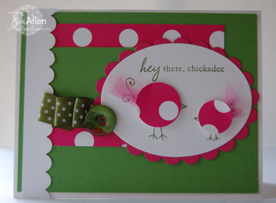 hey there chickadee!