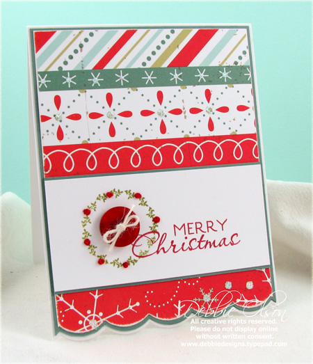 Merry Christmas Communique Curves<br />
<br />
Stamps: CommuniquÃ© Curves<br />
Paper:...