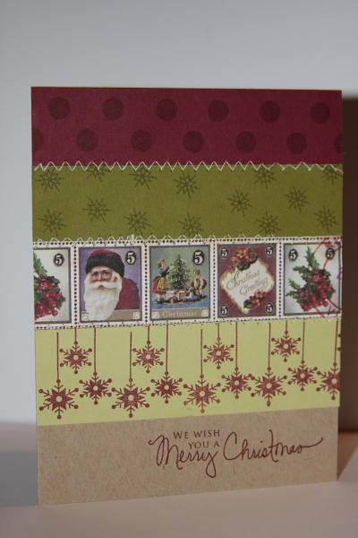 Paper: Kraft, Spring Moss, Ripe Avocado, Scarlet Jewel, DCWV dp<br />
Ink: Scarlet Jewel, Ripe...