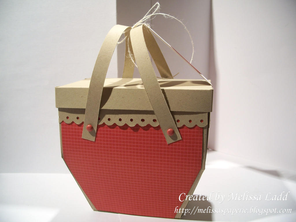 Pack a Picnic template, Vintage Picnic stamp set, Kraft, Pure Poppy, and Stamper&#039;s Select...