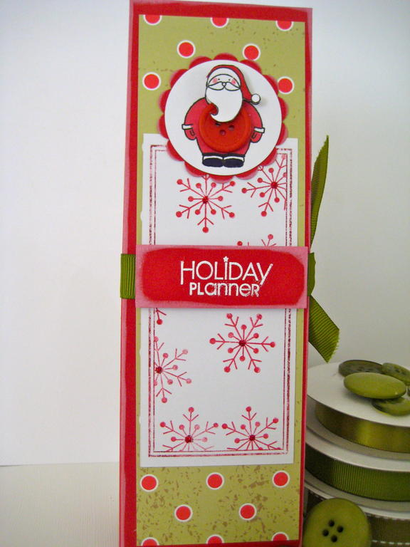 Santa Notepad holder