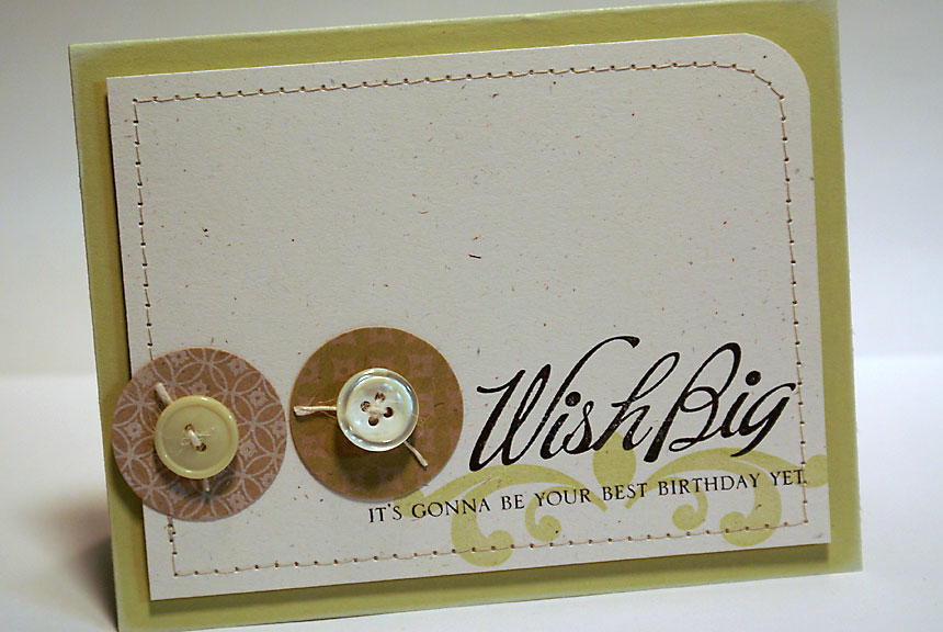 stamps: Big &amp; Bold Wishes, Background Basics: Diamonds (Papertrey Ink)<br />
<br />
ink:...