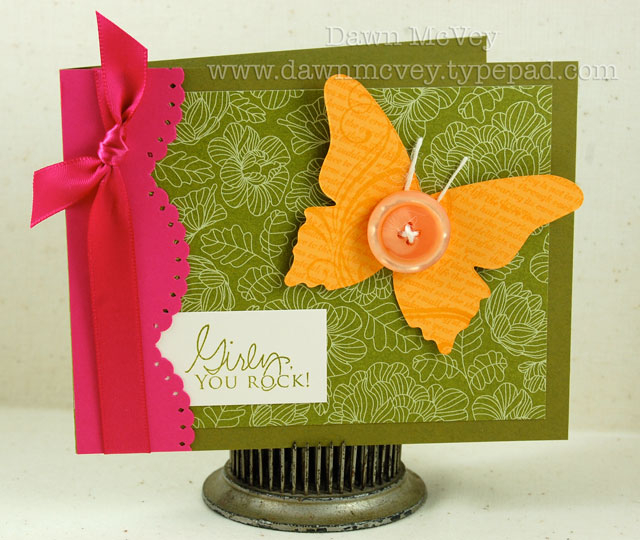 Paper: ripe avocado, raspberry fizz, summer sunrise, stamper's select white, in bloom<br />...