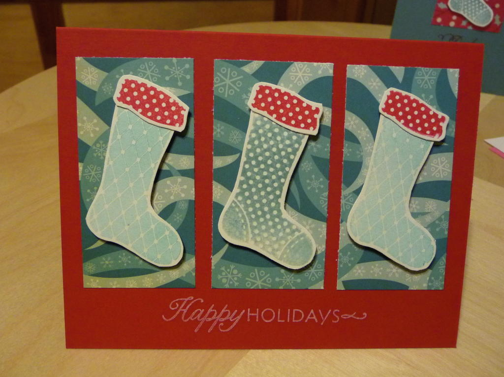 Quick and Easy<br />
Stocking Prints