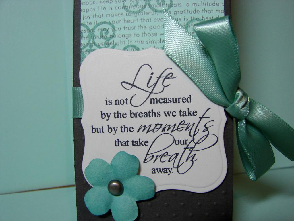 Closeup of the bottom portion of the altered notepad.