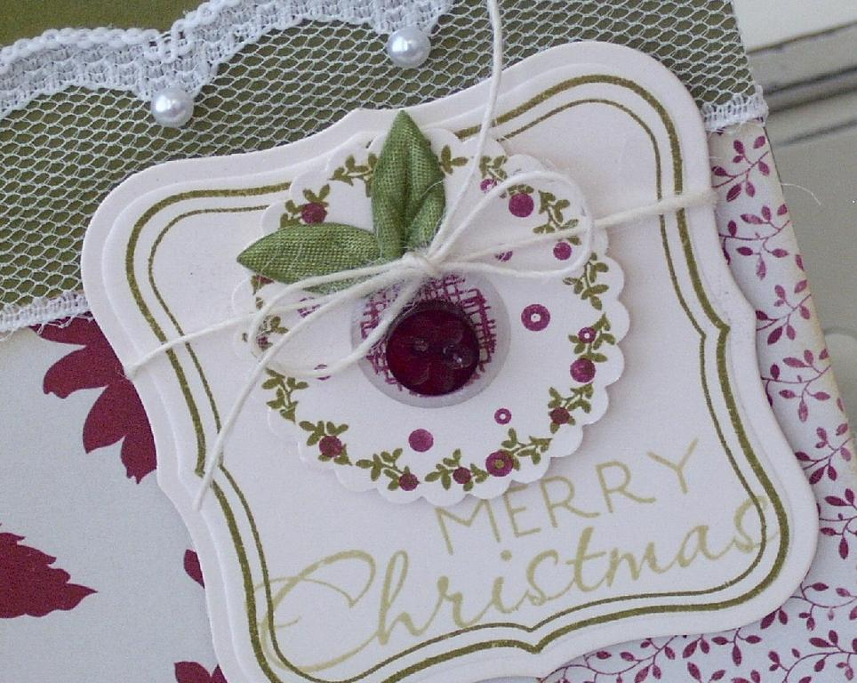 Papertrey Ink Supplies Used:<br />
Stamps:<br />
Communique Curves and Vintage Labels<br />...