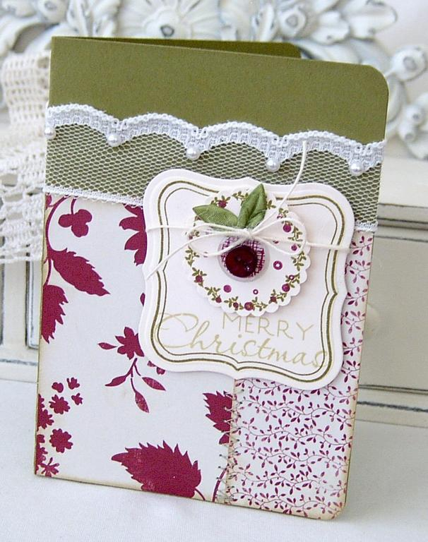 Papertrey Ink Supplies Used:<br />
Stamps:<br />
Communique Curves and Vintage Labels<br />...