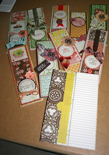 I was so inspired by the Take Note and notebook releases.  These are for my bee members for...