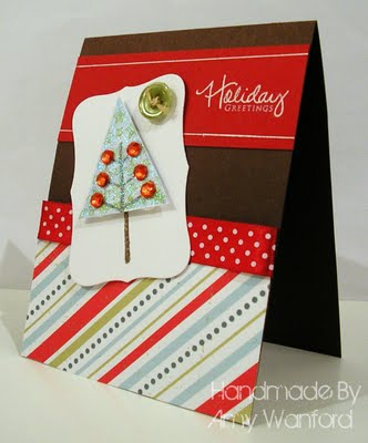 Just christening my Holiday Tree set - I love it! <br />
Recipe:<br />
Stamps - Holiday...