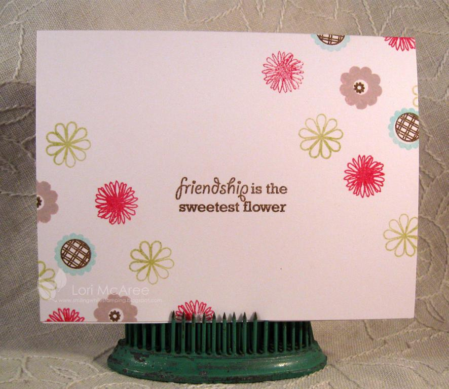 Supplies:<br />
Stamps: Papertrey Beautiful Blooms &amp; Green Thumb<br />
Paper: Papertrey...
