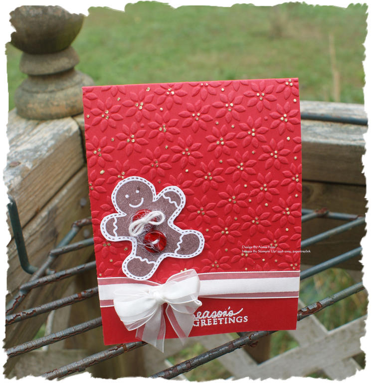 using both signature christmas and holiday button bits