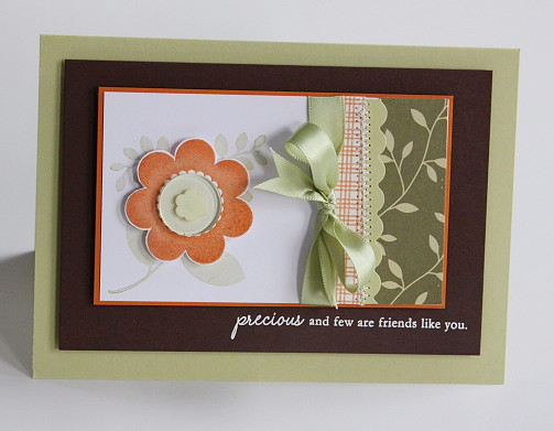Stamps: Blooming Button bits<br />
Paper: Stamper&#039;s Select, Dark Chocolate, Spring Moss,...