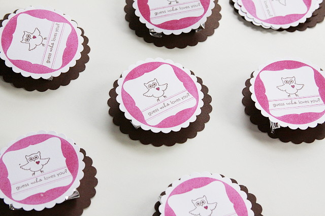 Stamps: Tiny Treats<br />
Paper: Stamper&#039;s Select, Dark Chocolate<br />
Ink: Raspberry...