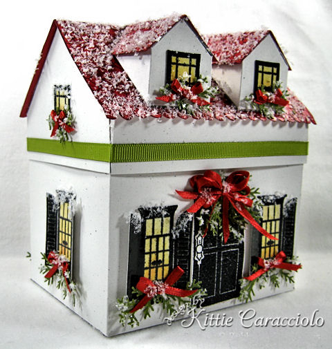 Christmas House front view