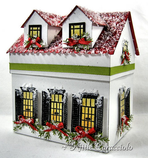 Christmas House back view