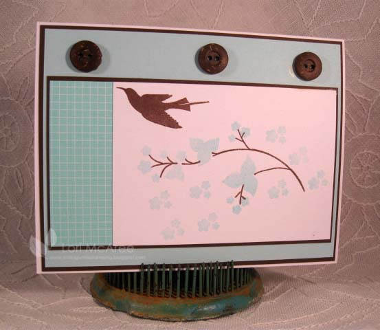 Supplies:<br />
Stamps: Papertrey Floral Fusion &amp; Birds of a Feather<br />
Paper:...