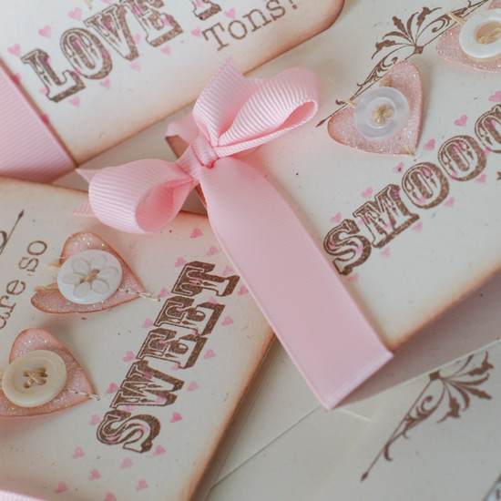 Stamps:  Say it With Style, Background Basics: Hearts, Vintage Labels<br />
Ink:  Hibiscus,...