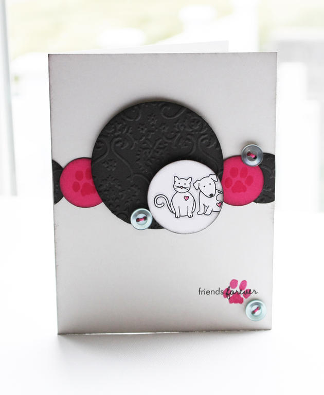 # Stamps- Tiny Treats, With Sympathy: loss of a  pet<br />
# Ink- True Black, Noir, Raspberry...