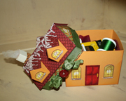 with the roof off;  inspired by Nicki Estes' model.