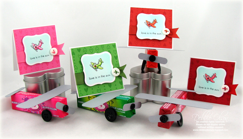 Love Is in the Air<br />
Stamps: Tiny Treats, Simple Valentine<br />
Cardstock: Stampers...