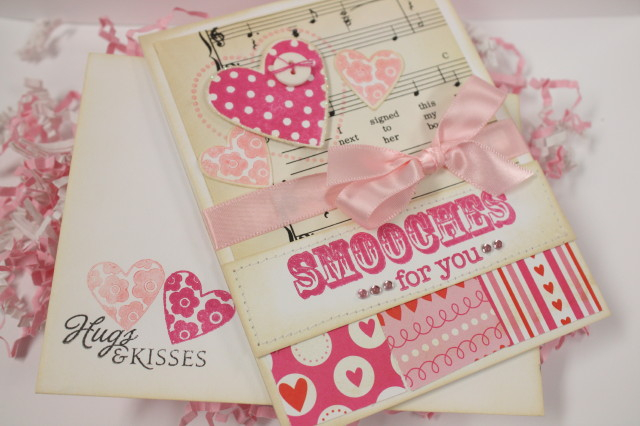 Stamps:  Say It With Style, Heart Prints, Borders and Corners: Hearts<br />
Ink:  Sweet Blush,...