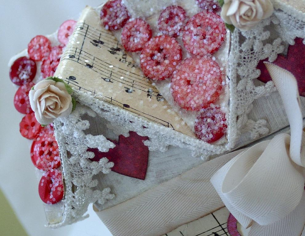 Papertrey Ink Supplies Used:<br />
Stamps:<br />
Background Basics:  Hearts<br />
Simple...