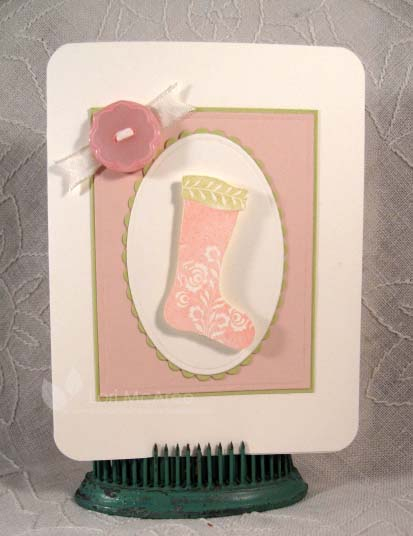 Supplies:<br />
Stamps: Papertrey Stocking Prints<br />
Paper: Gina K Pure Luxury Ivory,...