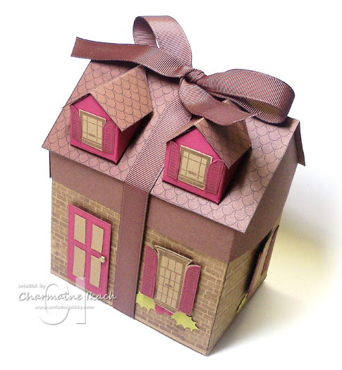 I created this as a housewarming gift, filling it with gourmet tea bags and liquor to put in the...