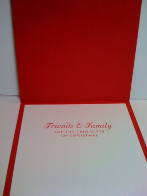 "Friends and family are the true gifts of Christmas!" This is my favorite sentiment...