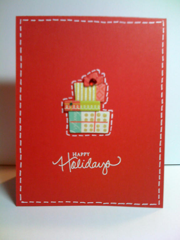 Stamps: Signature Christmas, Holiday Wishes<br />
CS: Red Poppy