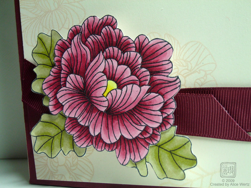 I made this as a container for some irregular shaped cards that I made for a friend as a...