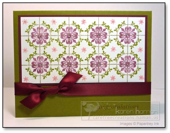 All supplies Papertrey Ink unless otherwise noted.<br />
Stamps: Guidelines 2, Simple Little...