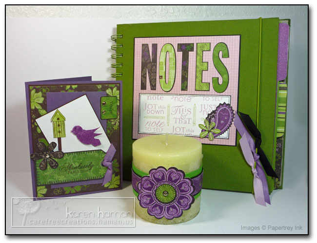 Supplies:<br />
Bird Watching, Take Note, Mega Mixed Messages<br />
<br />
More yada-yada on...