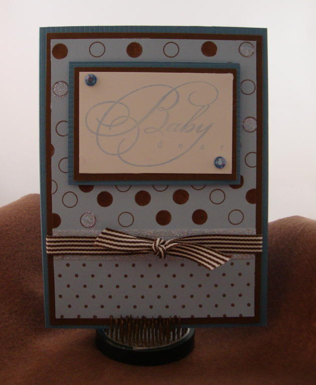 Baby Dear Using Polka Dot Basics