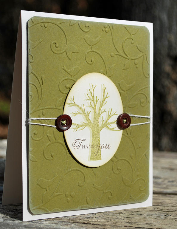 Stamps - Through the Trees<br />
Ink - Spring Moss, Ripe Avocado, Dark Chocolate<br />...