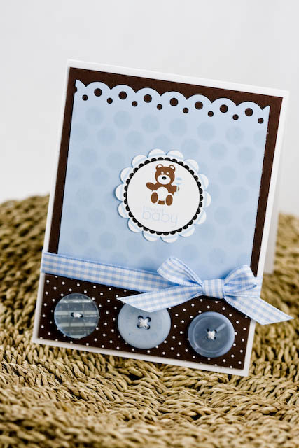 Sweet Baby<br />
<br />
Stamp Set(s):  Daily Designs and Daily Designs Sentiments (Urban...