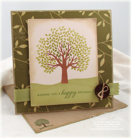 Stamps: Through the Trees<br />
Papers: Turning a New Leaf<br />
Cardstock: Vintage Cream,...